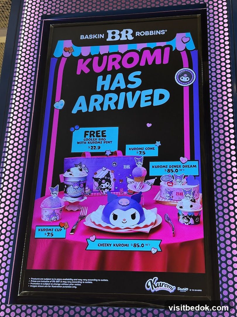 Baskin Robbins Kuromi Promotion