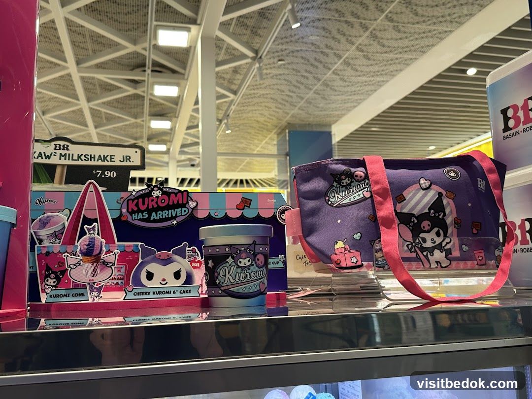 Kuromi Merchandise Display