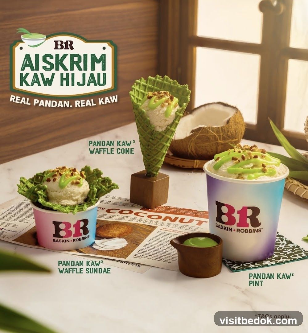 Baskin Robbins Pandan Kaw² Ice Cream
