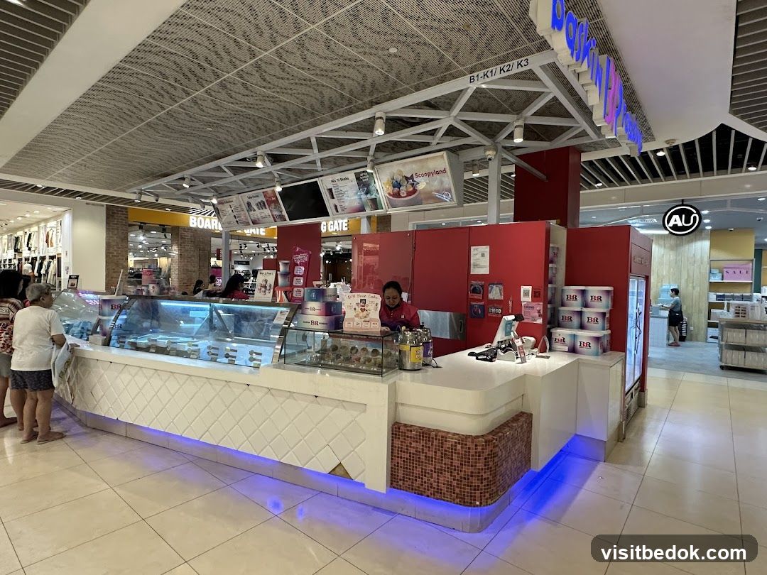Ice Cream Shop Counter