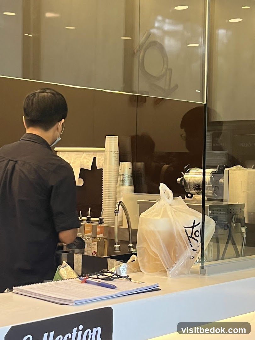Beverage Shop Counter