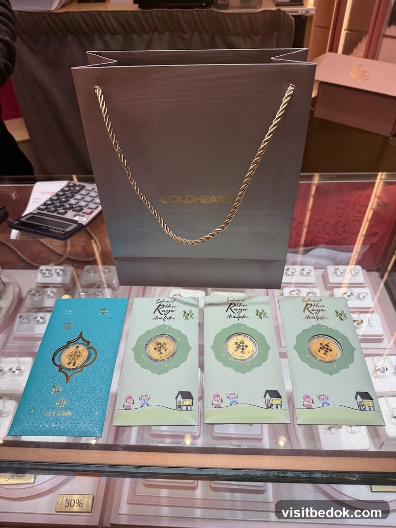 Gold Coins and Gift Bag