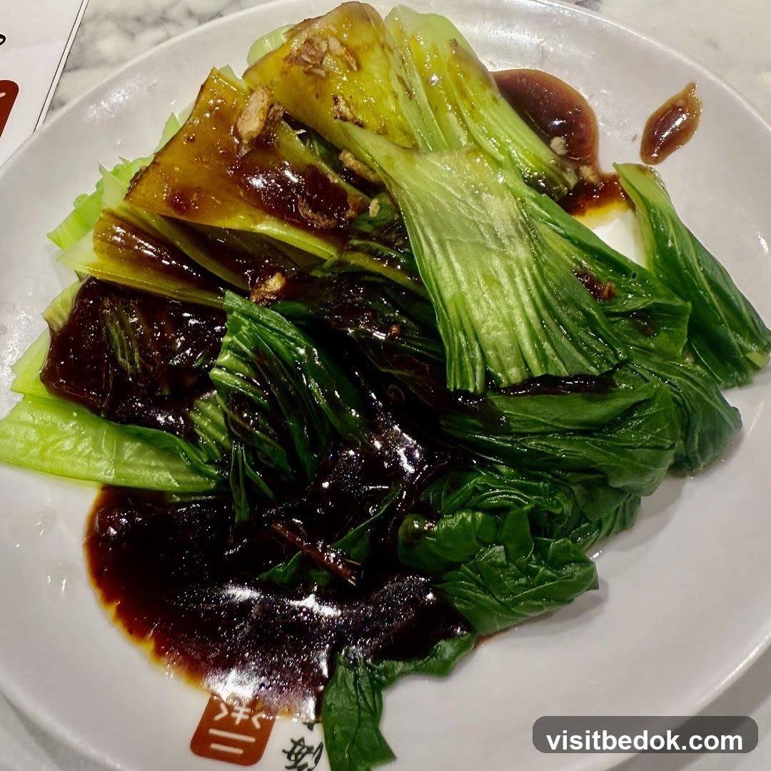 Stir-fried Bok Choy with Sauce