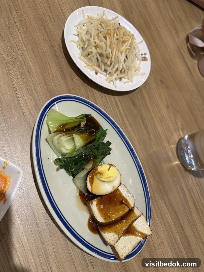 Tofu, Egg, and Vegetable Dish
