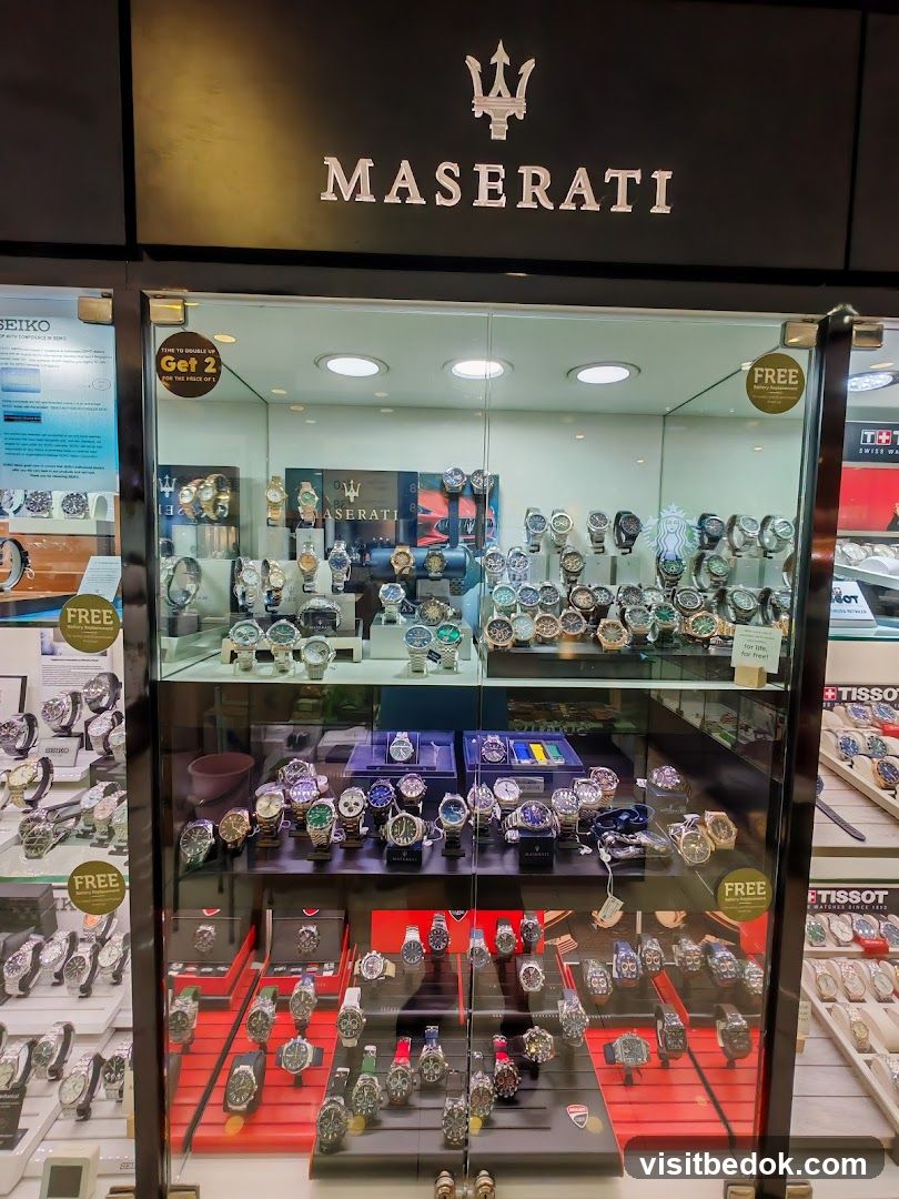 Maserati Watches Display