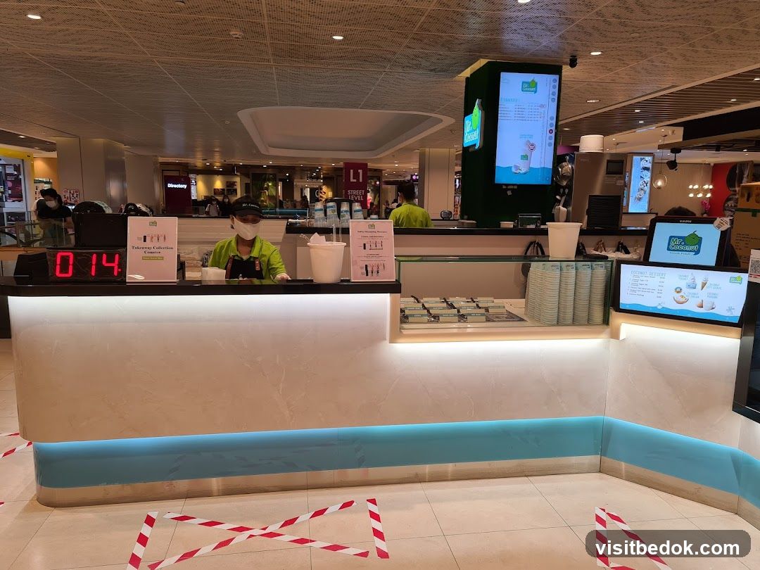 Dessert Counter with Staff