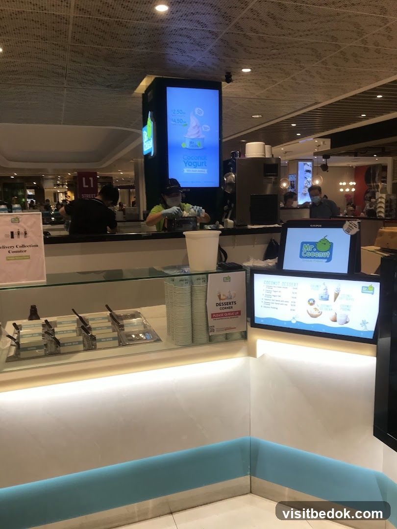 Mr. Coconut Dessert Counter