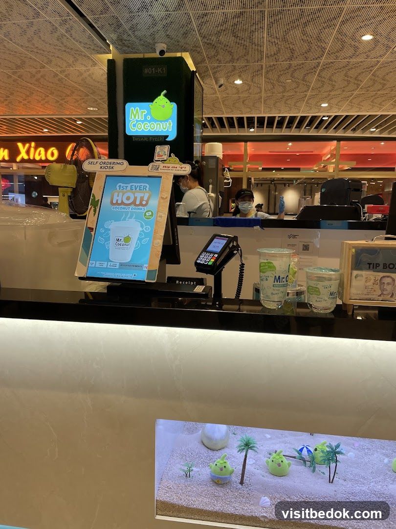 Mr. Coconut Self-Ordering Kiosk