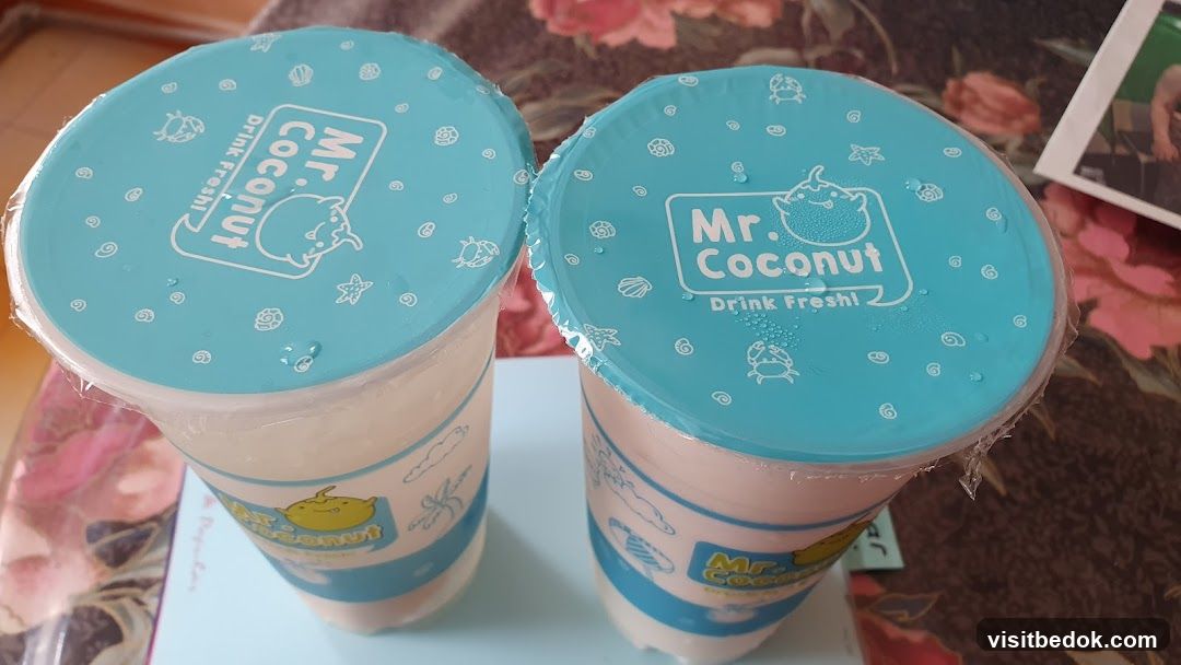 Two Mr. Coconut drinks