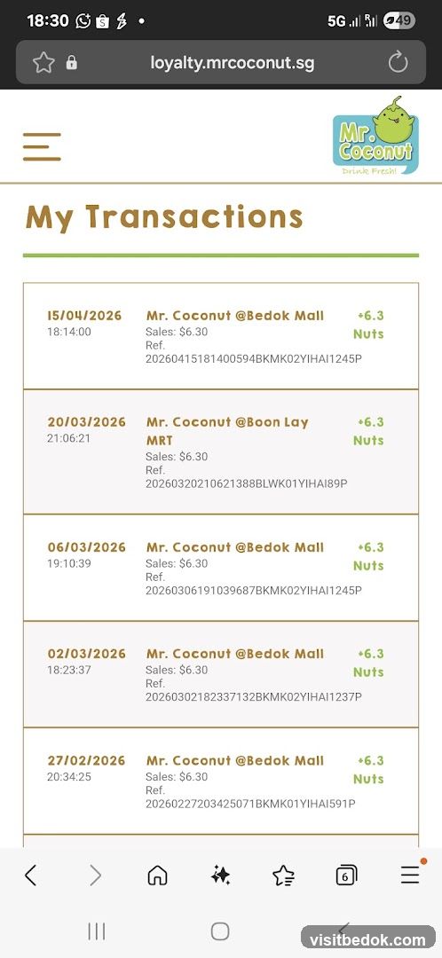 My Transactions