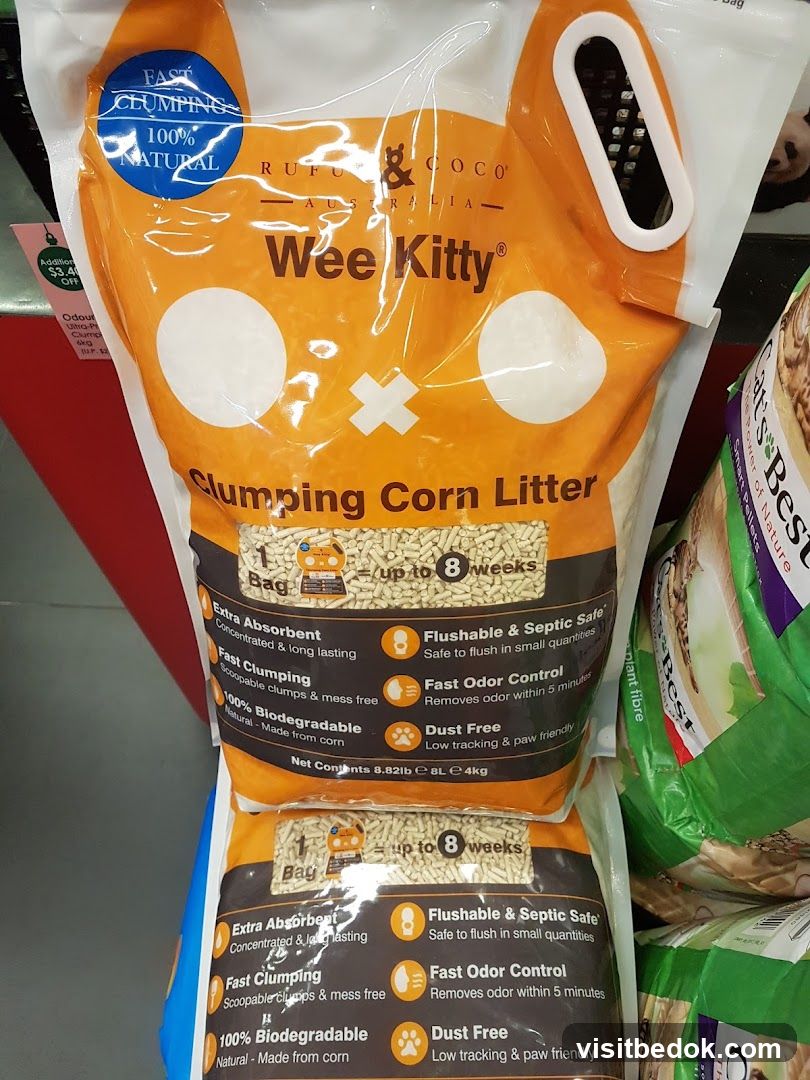Wee Kitty Clumping Corn Litter
