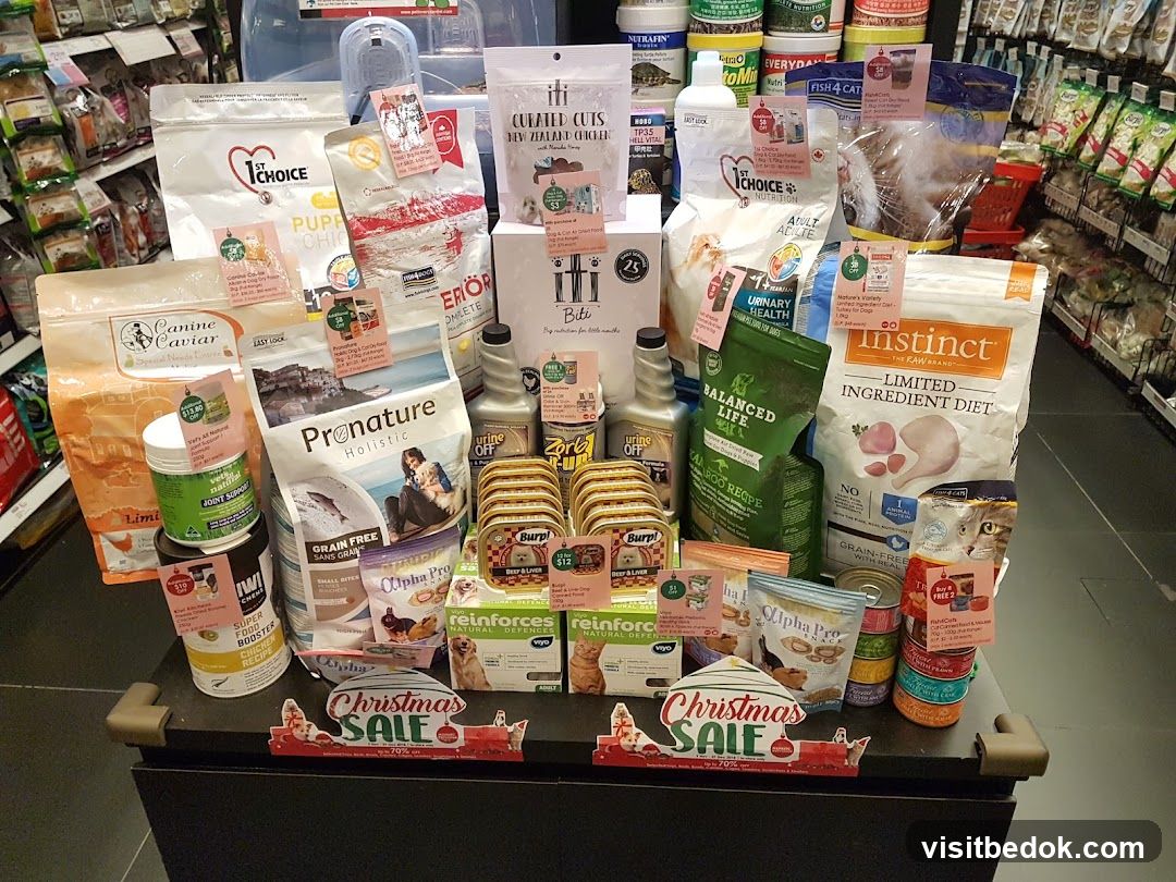 Pet Food Display