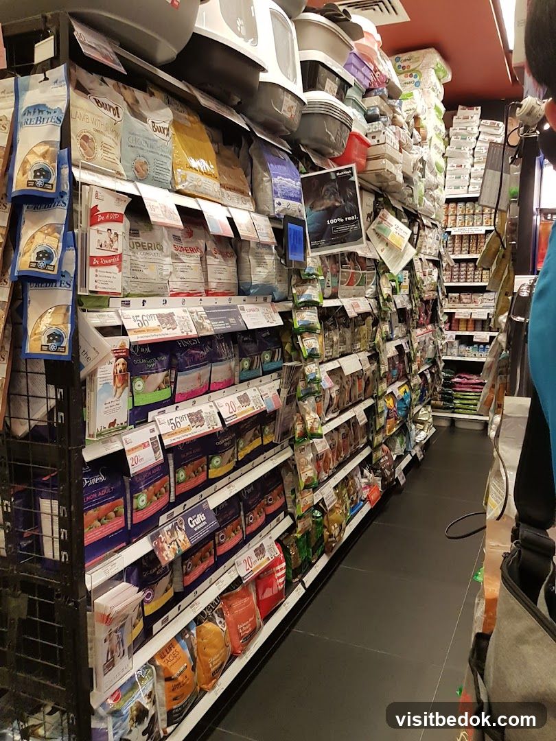 Pet Food Aisle