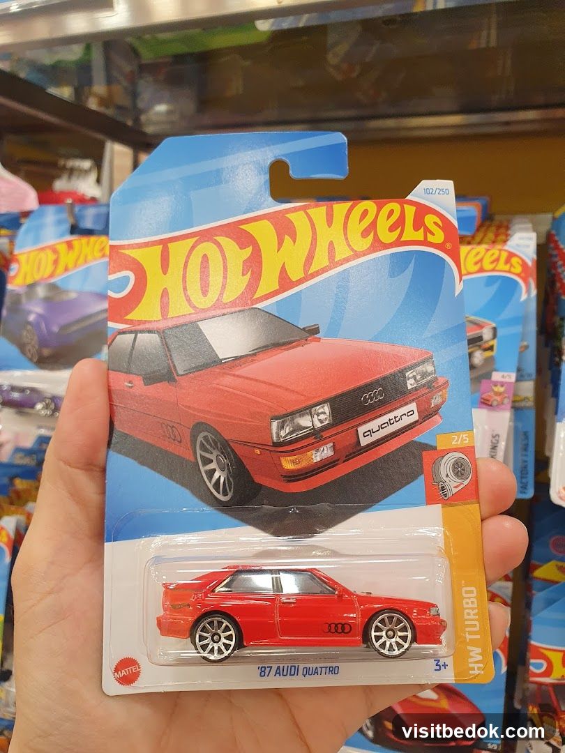Hot Wheels '87 Audi Quattro Toy Car