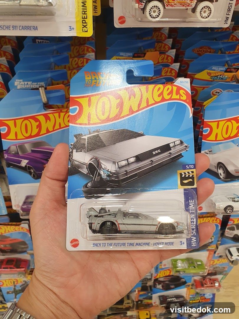 Hot Wheels Back to the Future Time Machine Toy Car