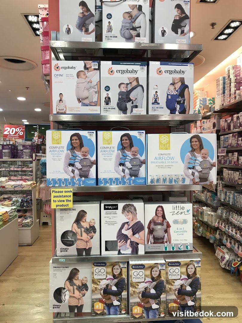 Baby Carriers Display