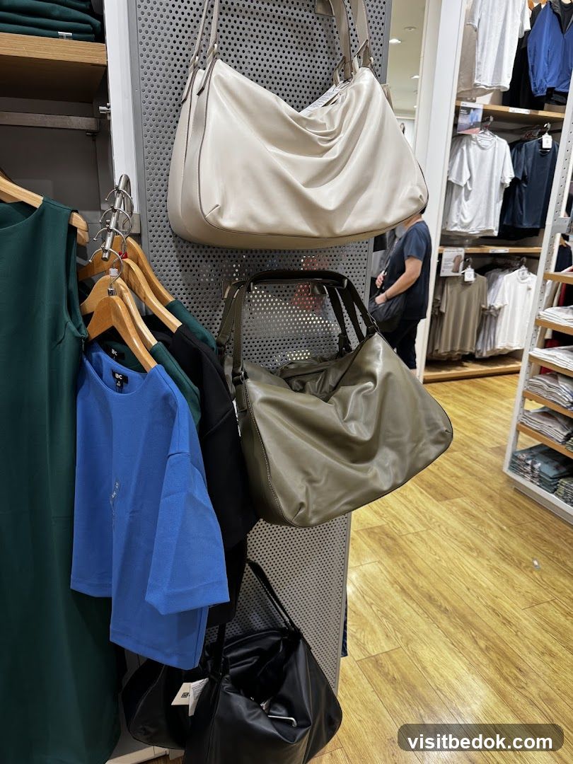 Handbags and Apparel Display