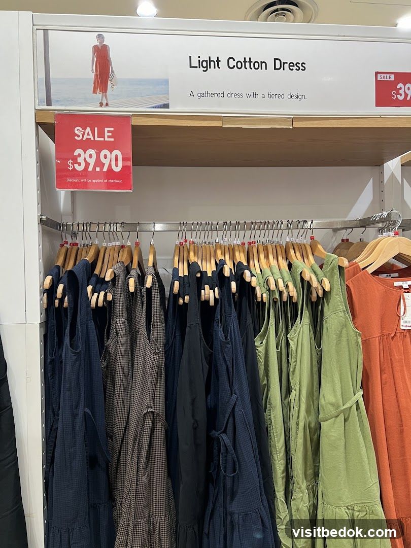 Light Cotton Dress Sale