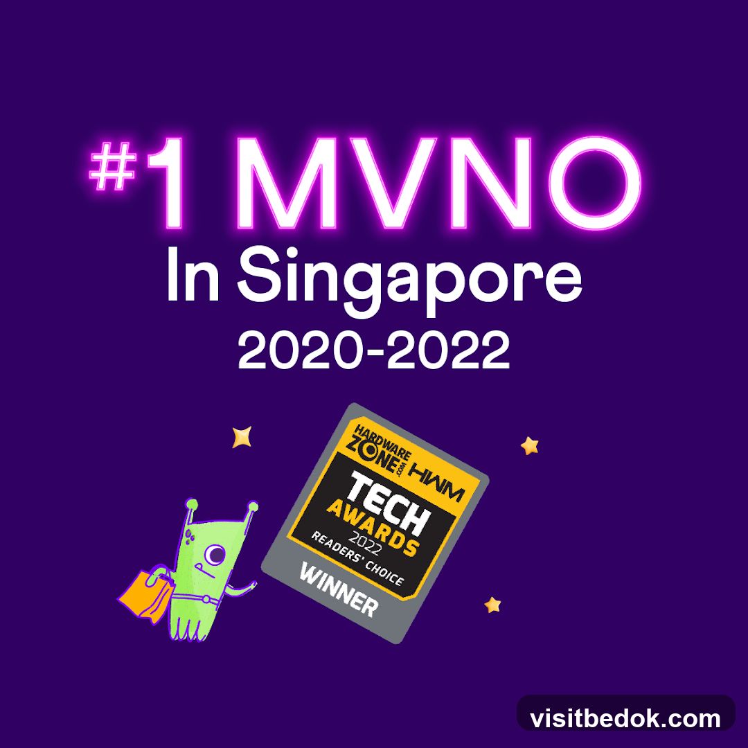 #1 MVNO in Singapore 2020-2022