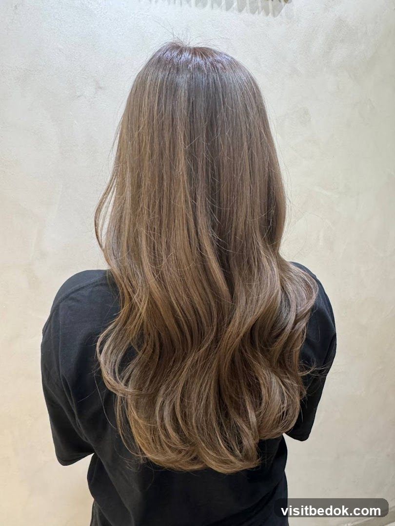 Wavy Brown Hair