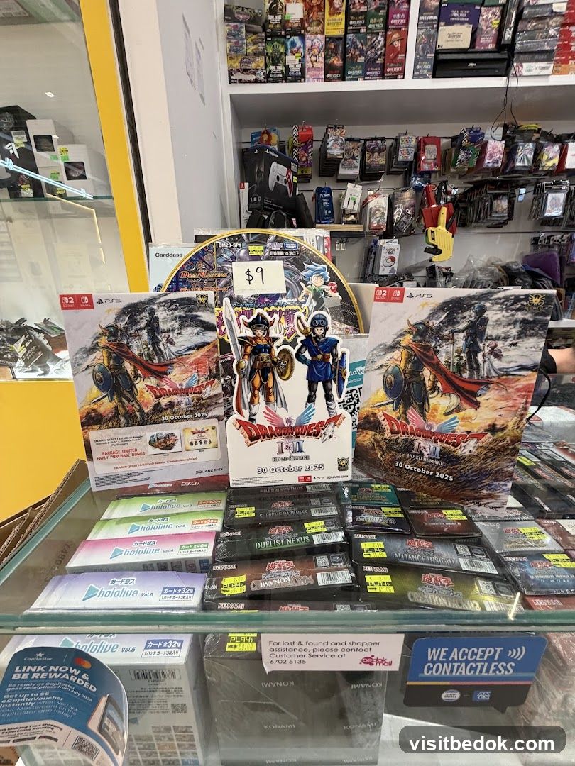 Dragon Quest and Hololive Merchandise