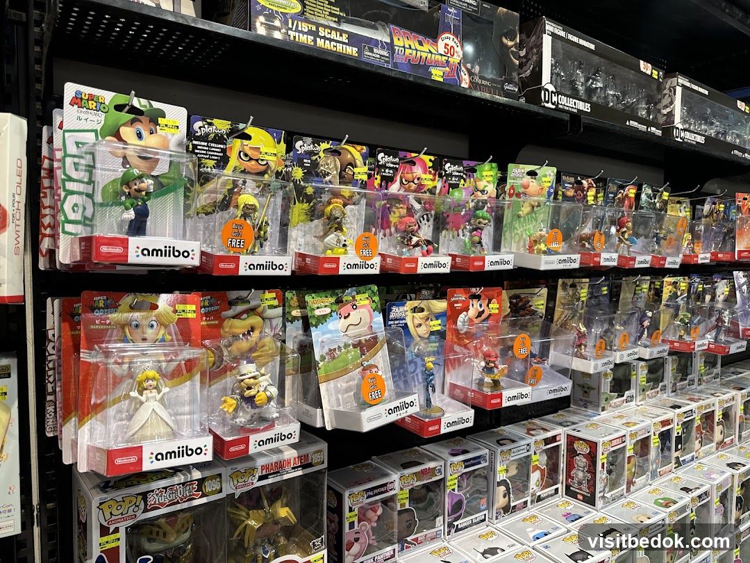 Video Game Merchandise Display