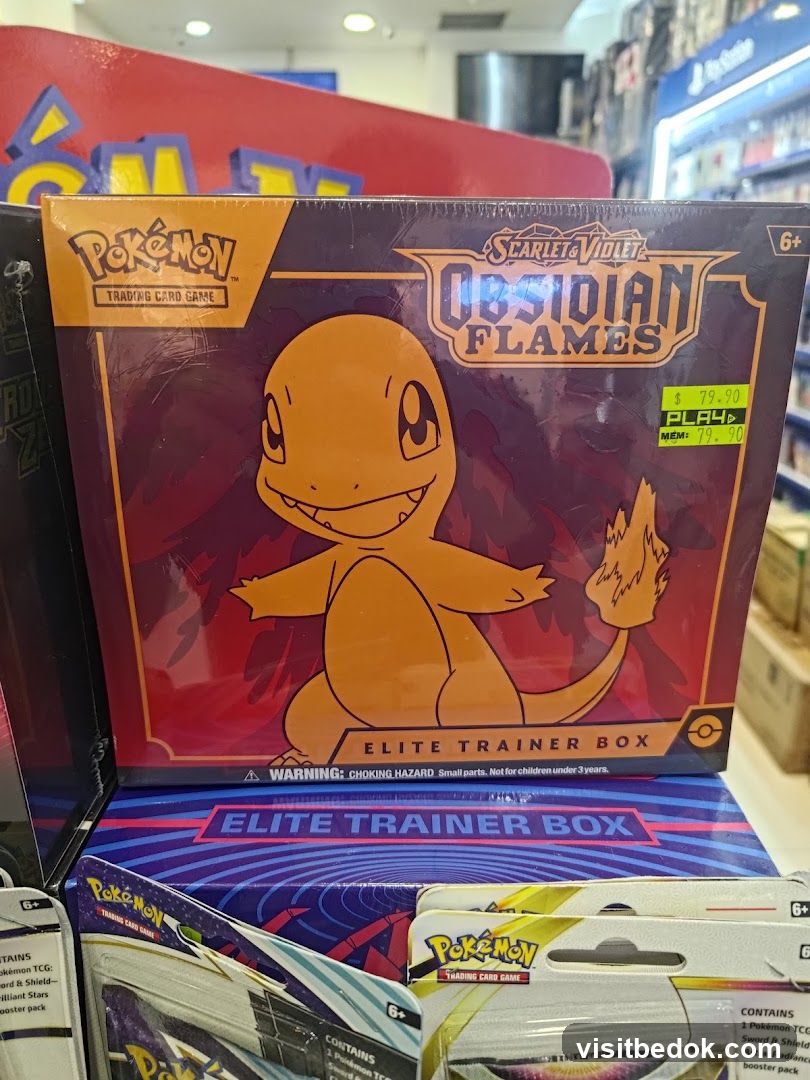Pokemon Obsidian Flames Elite Trainer Box