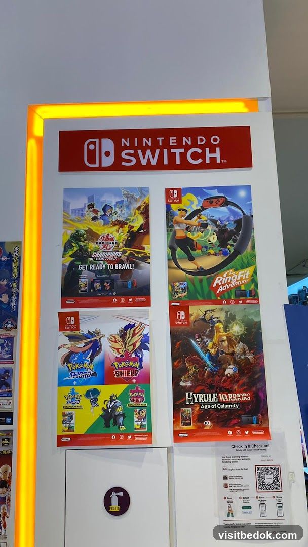 Nintendo Switch Games Display