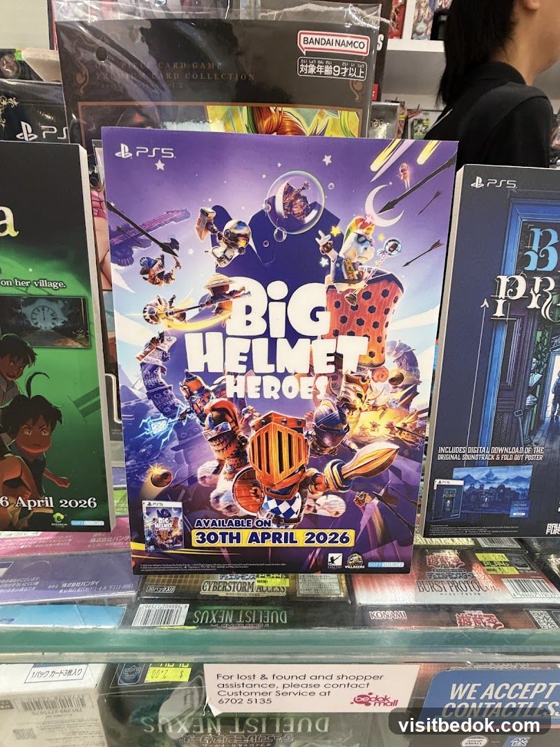 Big Helmet Heroes Game Advertisement