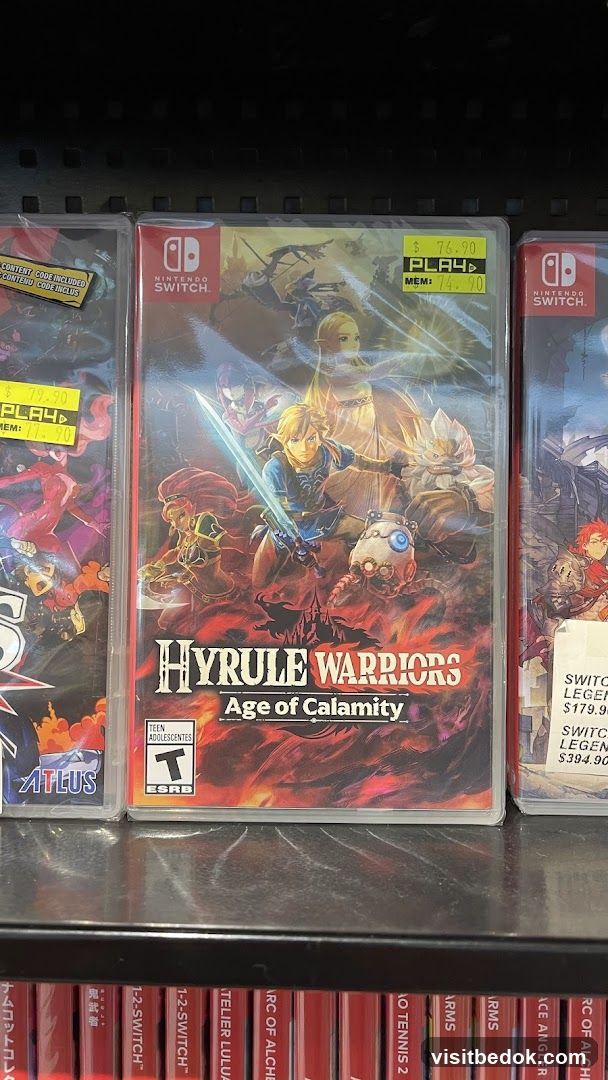 Hyrule Warriors: Age of Calamity Game Case