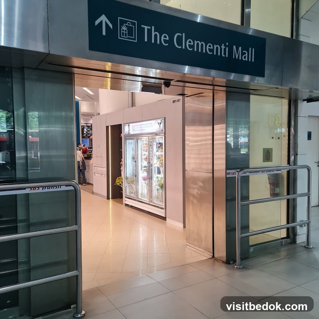 The Clementi Mall Entrance