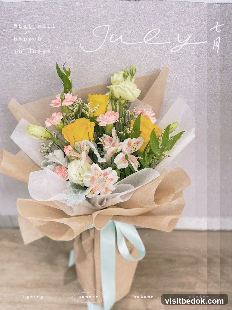 July Flower Bouquet