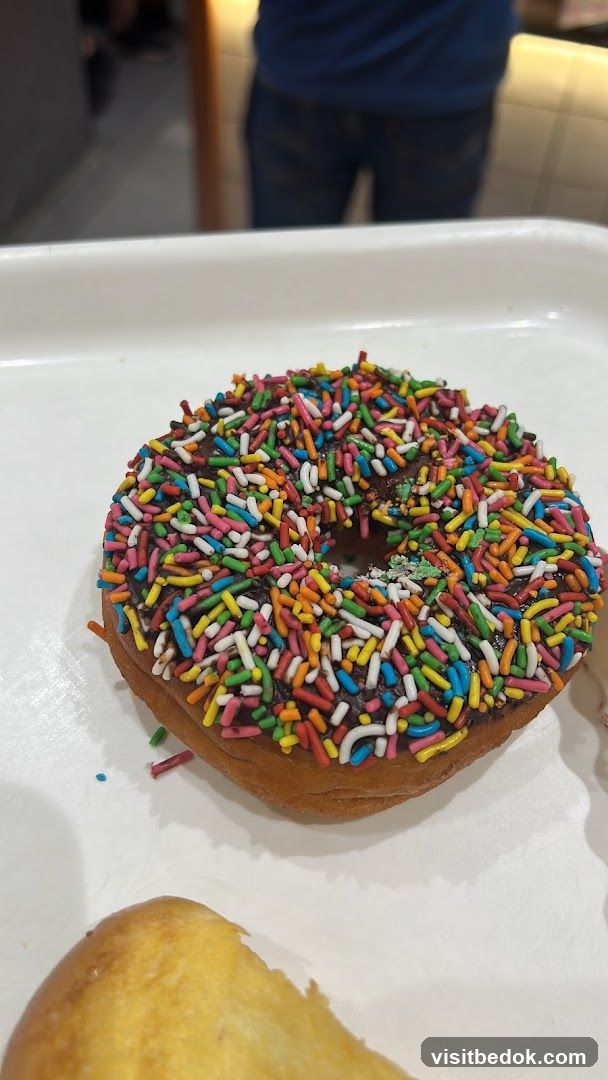 Chocolate Frosted Donut with Sprinkles