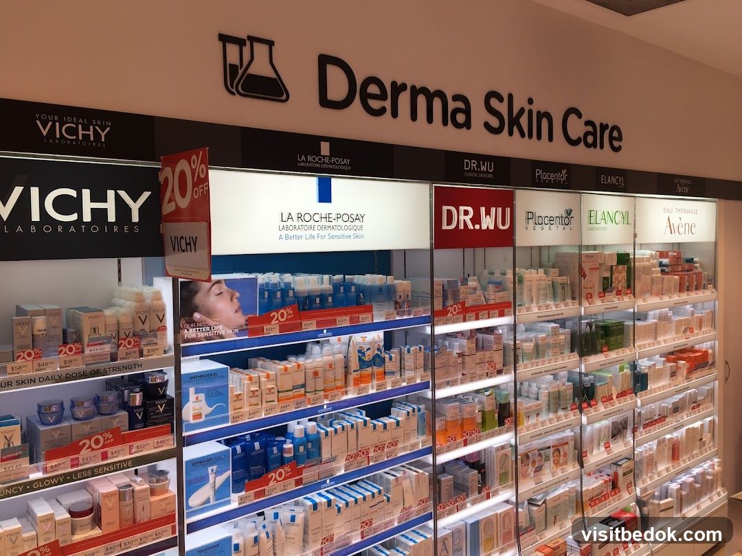 Derma Skin Care Display