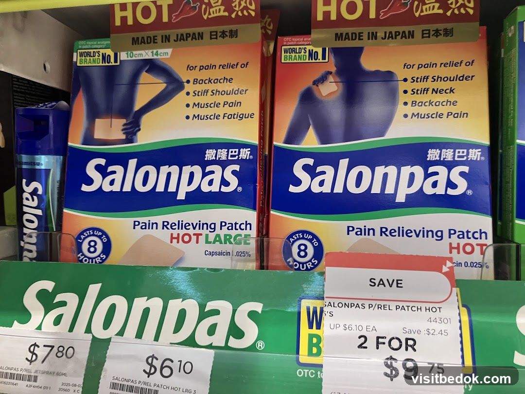 Salonpas Pain Relieving Patches