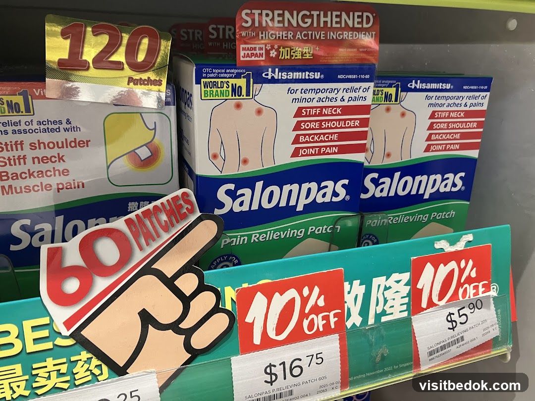 Salonpas Pain Relieving Patches