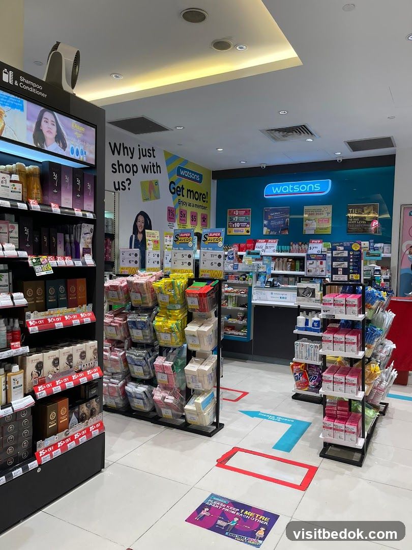 Watsons Pharmacy Interior