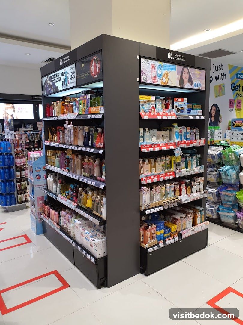 Shampoo and Conditioner Display