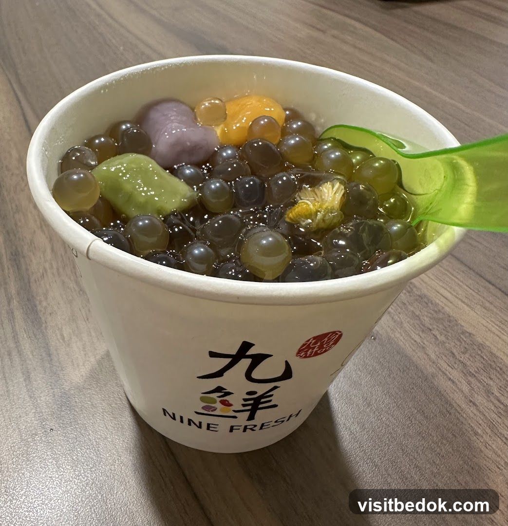 Dessert Cup with Boba and Toppings