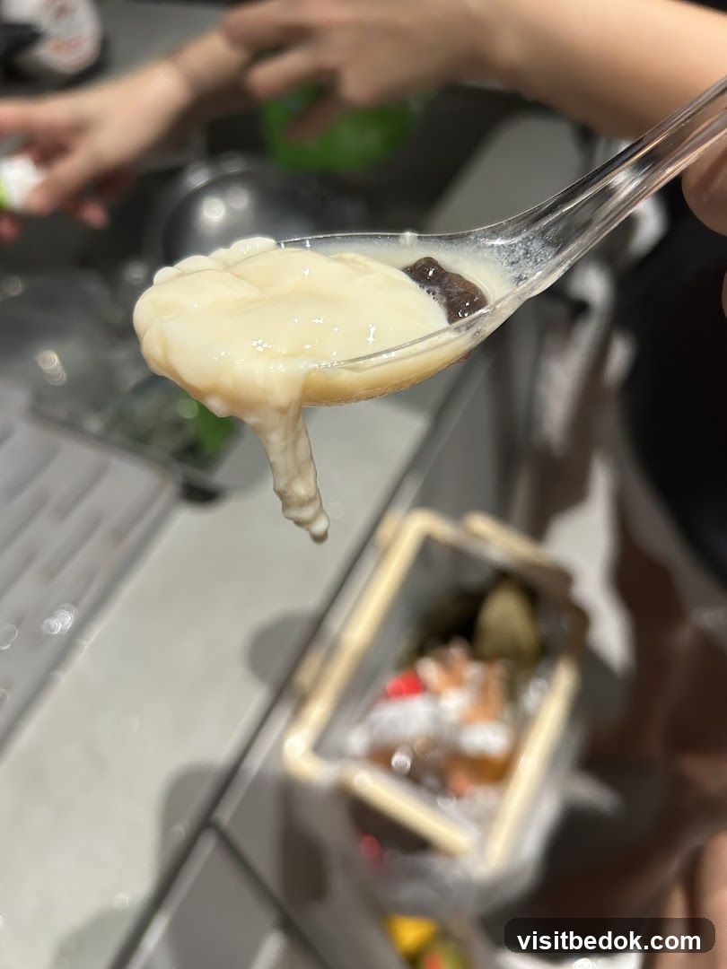 Spoonful of dessert