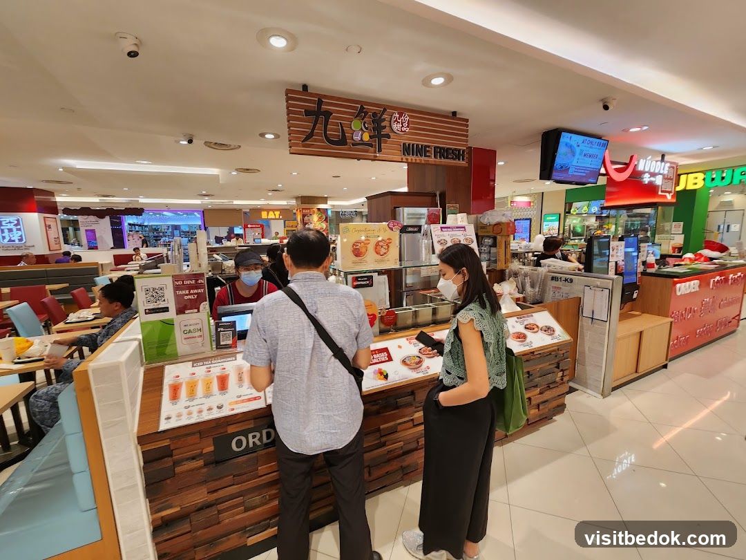 Food Stall in a Mall