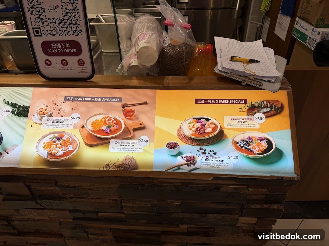 Nine Fresh Menu