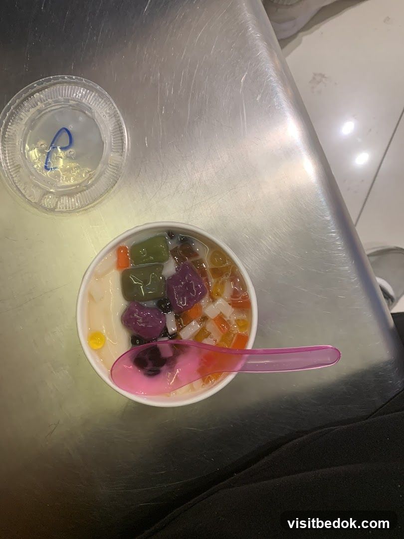 Dessert Bowl with Toppings