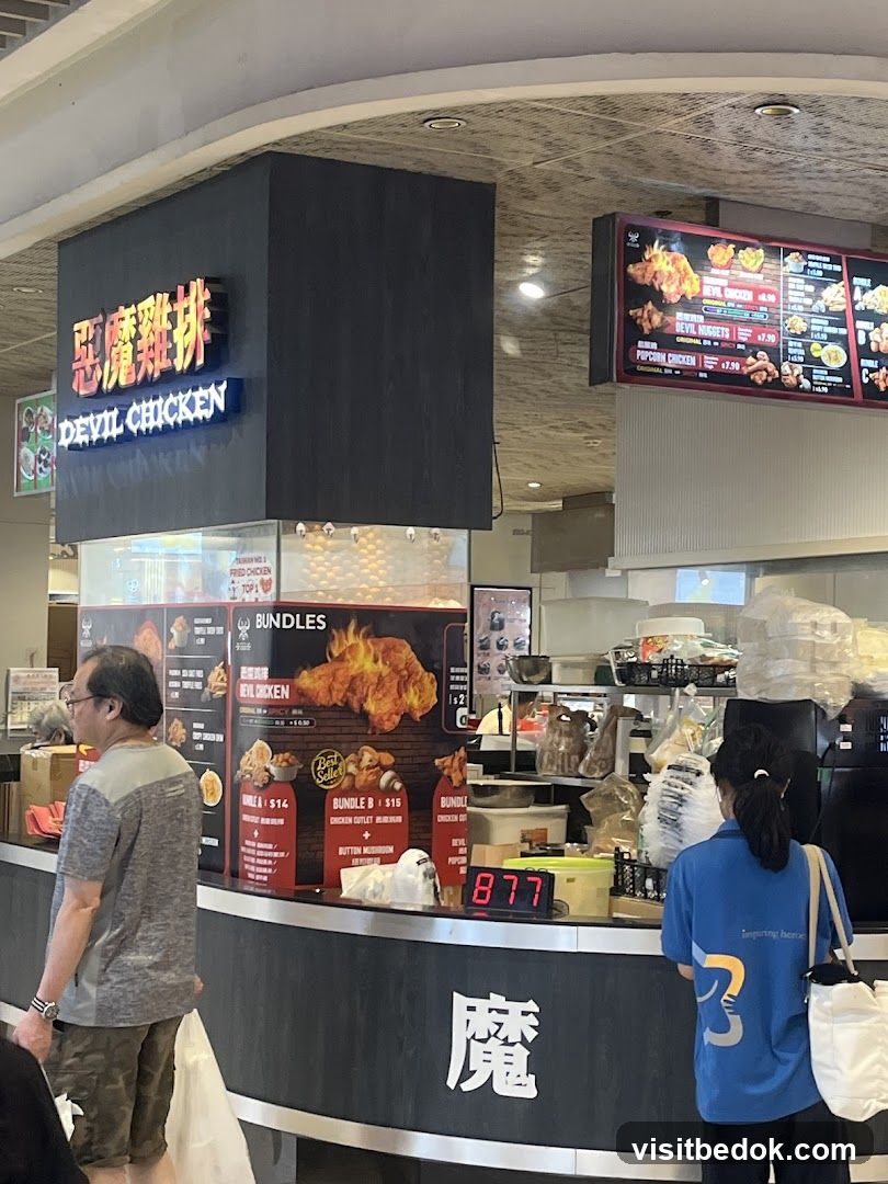 Devil Chicken Food Stall