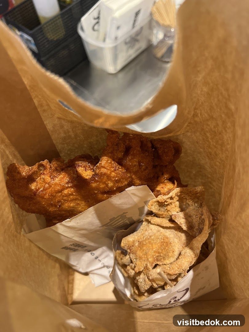 Fried Chicken in a Bag