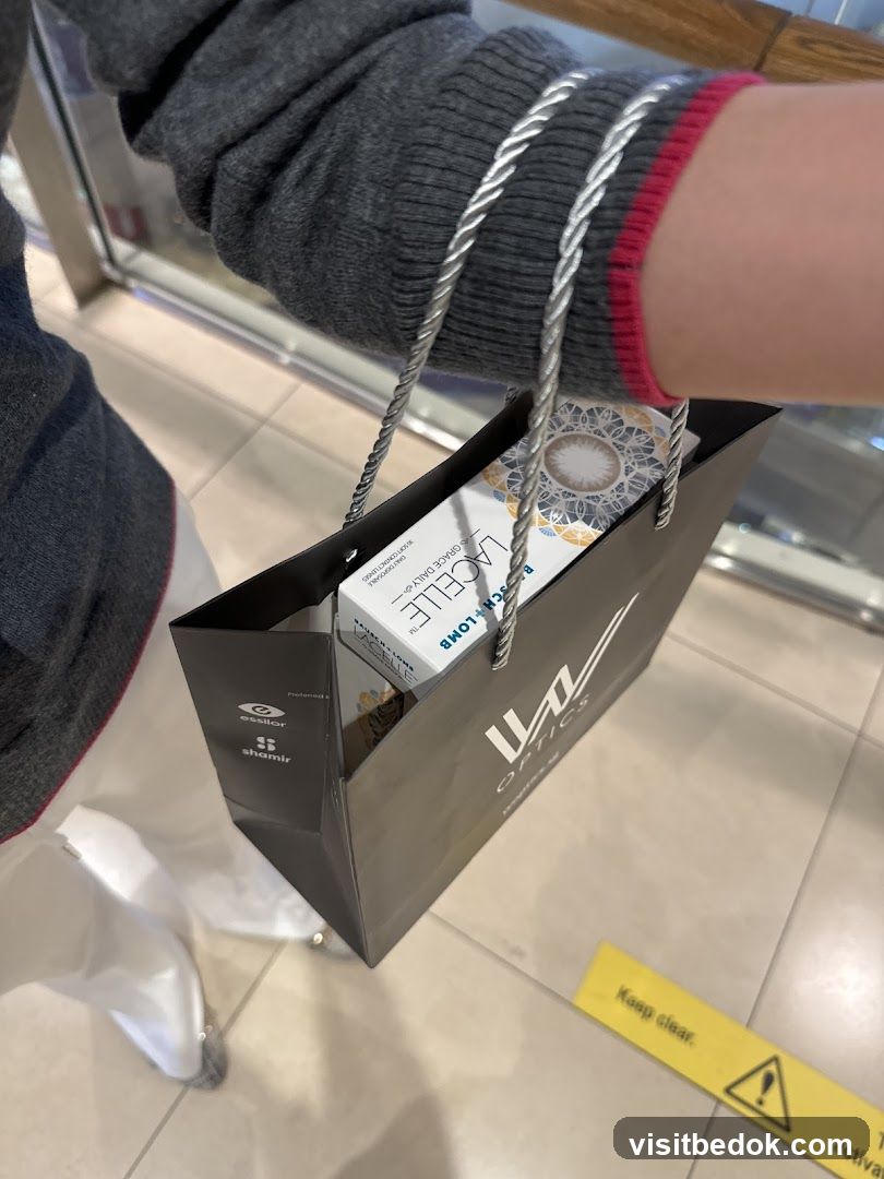Optics Shopping Bag