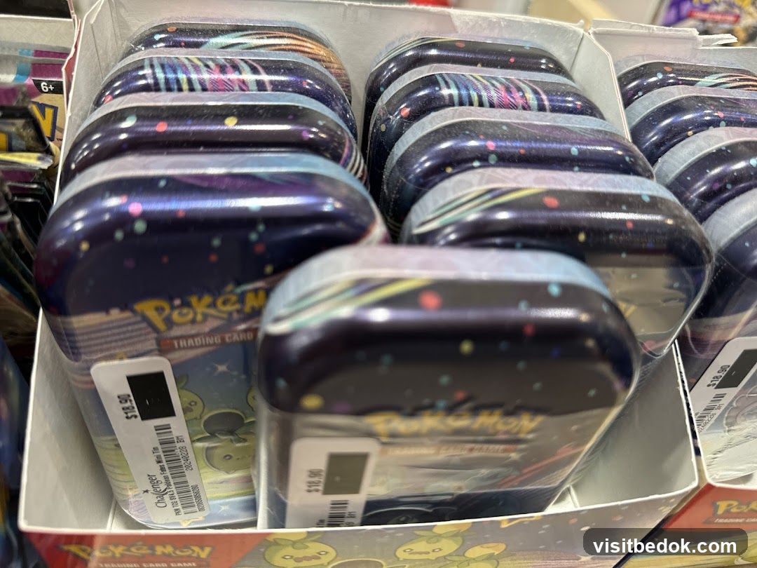 Pokemon Trading Card Tins