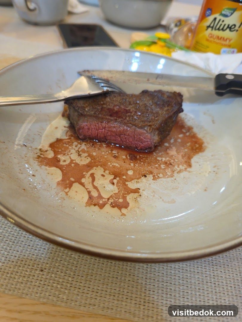 Steak on a Plate