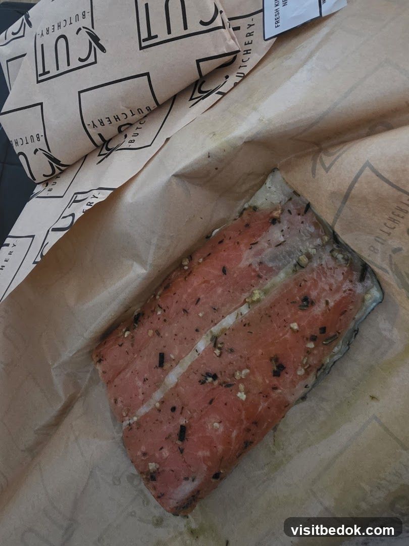 Seasoned Salmon Fillet