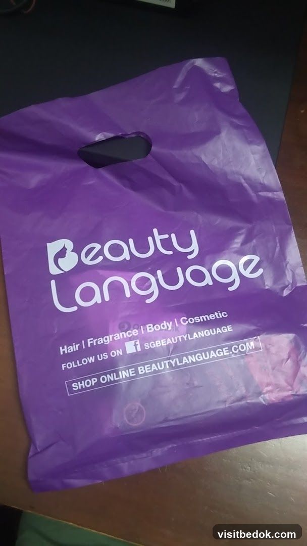 Purple Shopping Bag